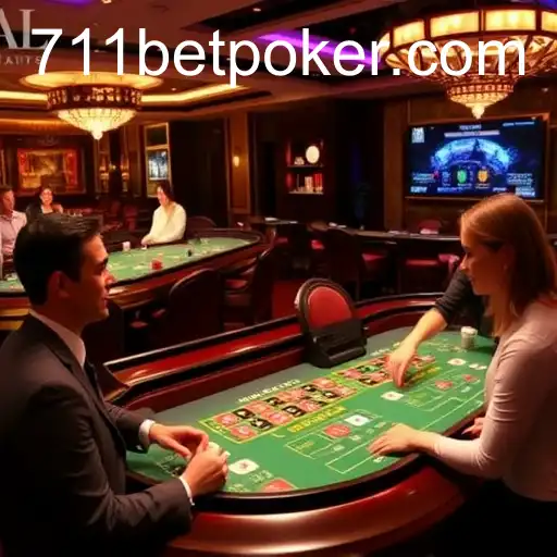 Exploring the Thrill of Live Casino Games at 711bet